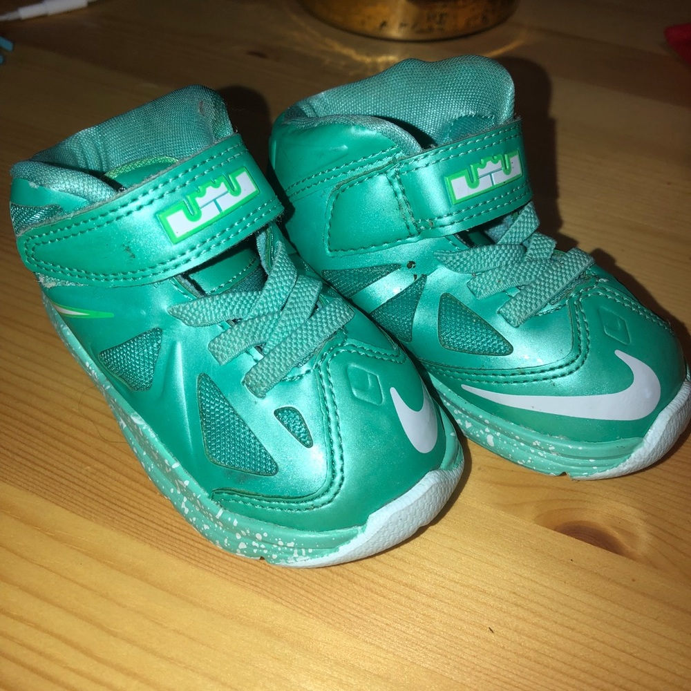 PRICE DROP ! Baby Easter Nike Lebrons!